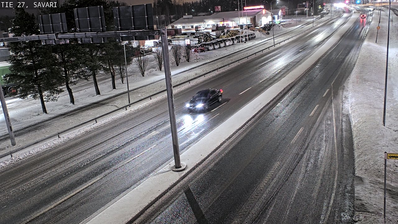 Weather Camera Image Väg 27 Savari, Ylivieska, Pohjois-Pohjanmaa
