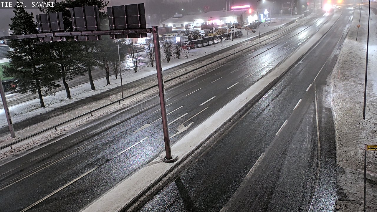 Weather Camera Image Väg 27 Savari, Ylivieska, Pohjois-Pohjanmaa