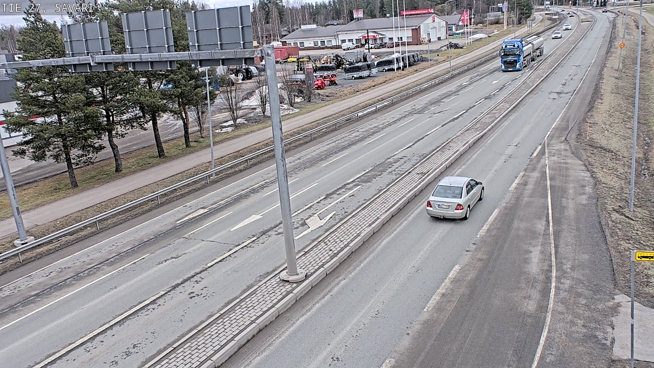 Weather Camera Image Väg 27 Savari, Ylivieska, Pohjois-Pohjanmaa