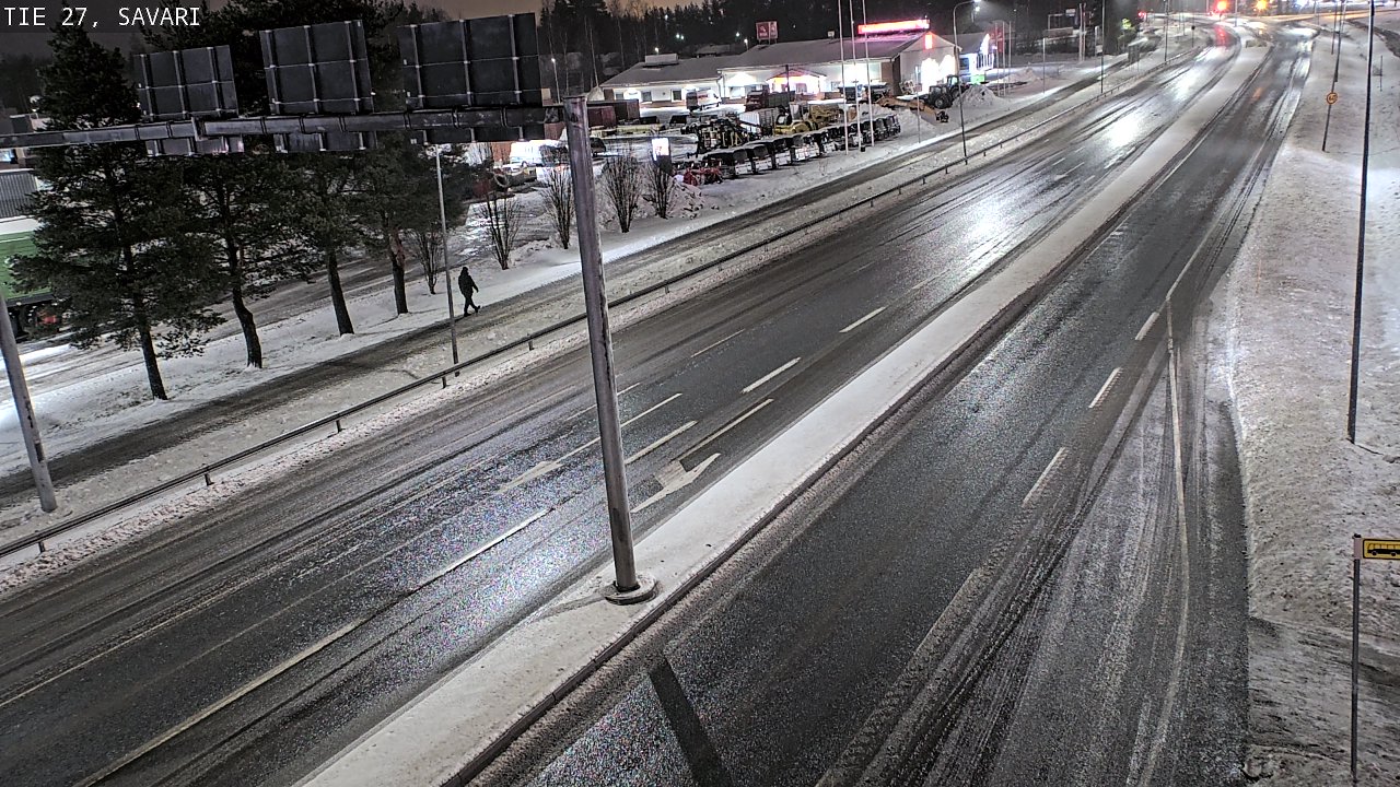 Weather Camera Image Väg 27 Savari, Ylivieska, Pohjois-Pohjanmaa