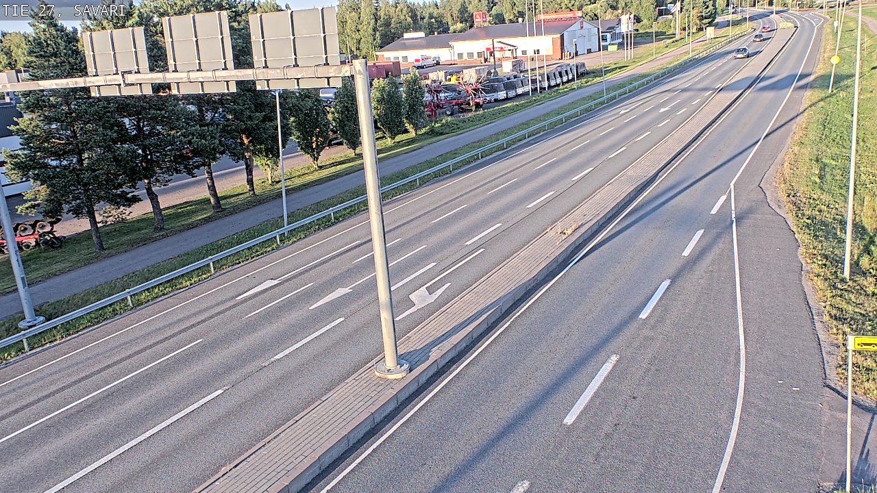 Kelikamerat Kuva Tie 27 Savari, Ylivieska, Pohjois-Pohjanmaa
