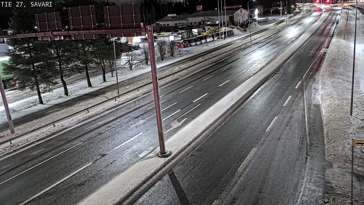 Weather Camera Image Väg 27 Savari, Ylivieska, Pohjois-Pohjanmaa