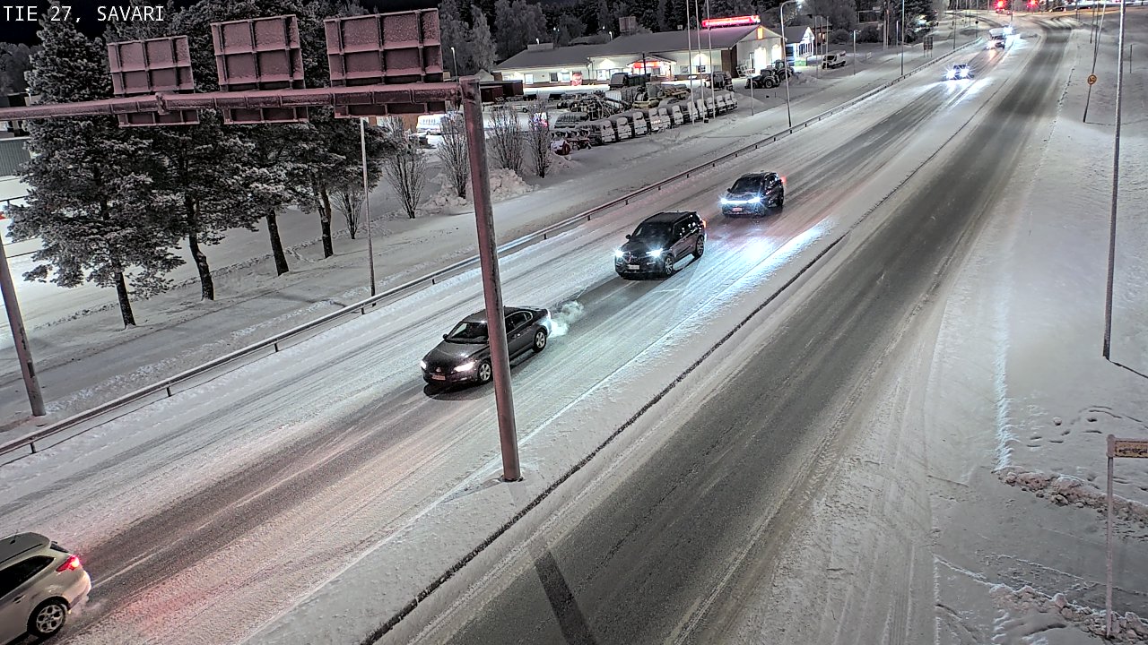 Weather Camera Image Väg 27 Savari, Ylivieska, Pohjois-Pohjanmaa