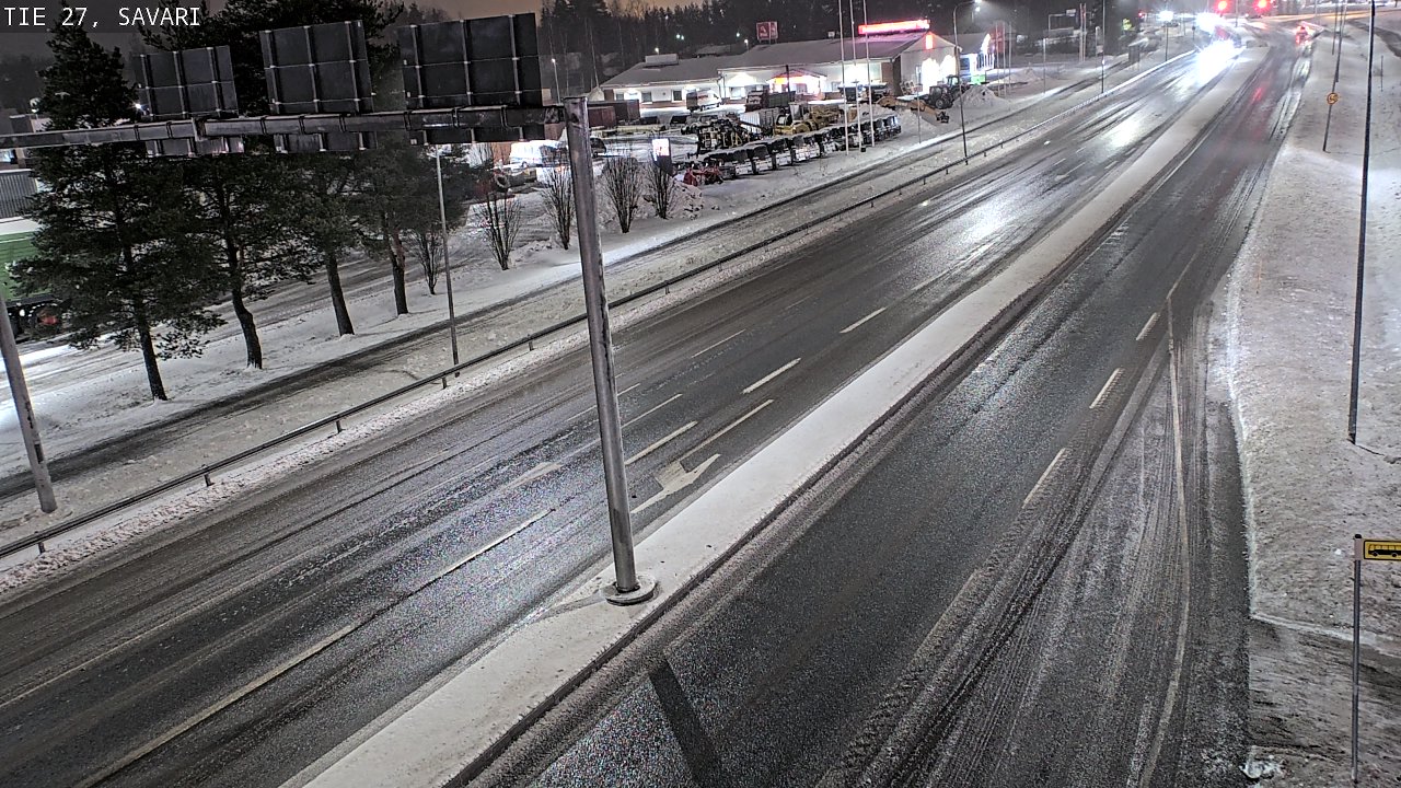 Weather Camera Image Väg 27 Savari, Ylivieska, Pohjois-Pohjanmaa