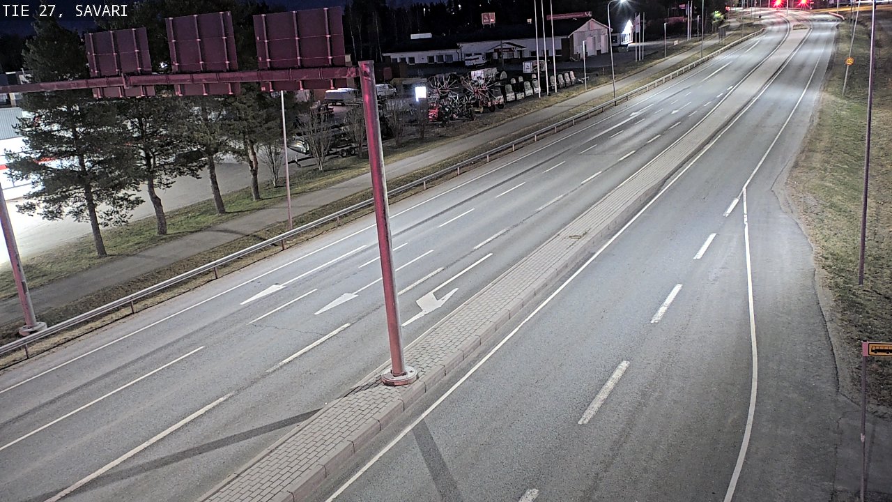 Kelikamerat Kuva Tie 27 Savari, Ylivieska, Pohjois-Pohjanmaa