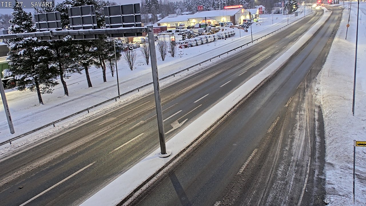 Weather Camera Image Väg 27 Savari, Ylivieska, Pohjois-Pohjanmaa