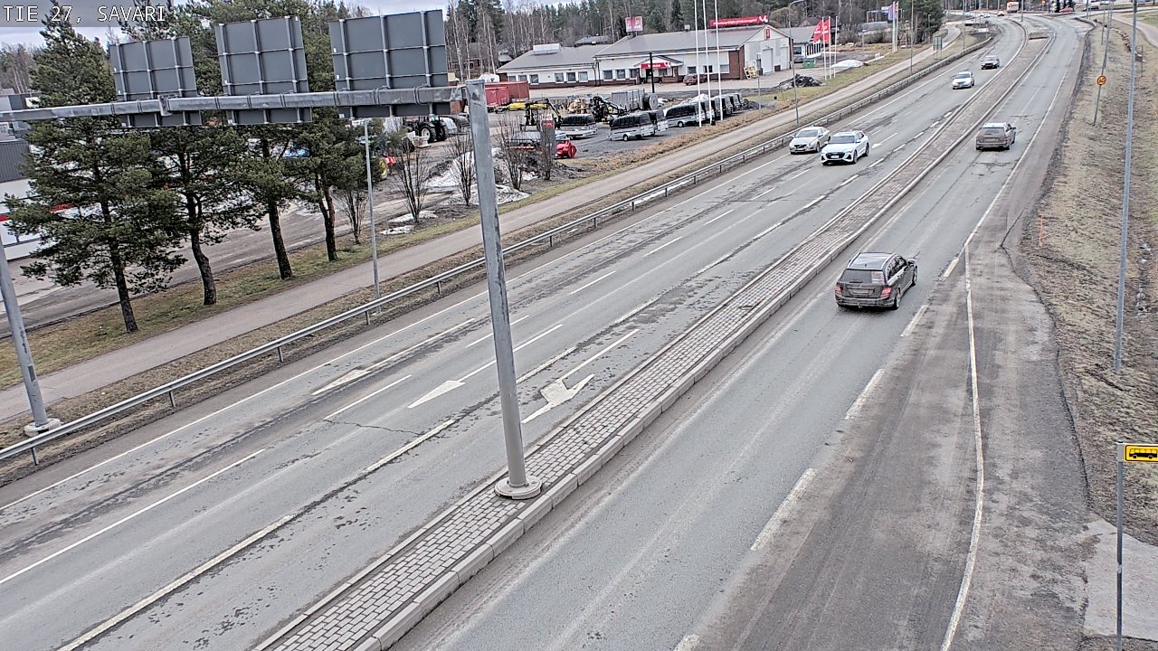 Weather Camera Image Road 27 Savari, Ylivieska, Pohjois-Pohjanmaa