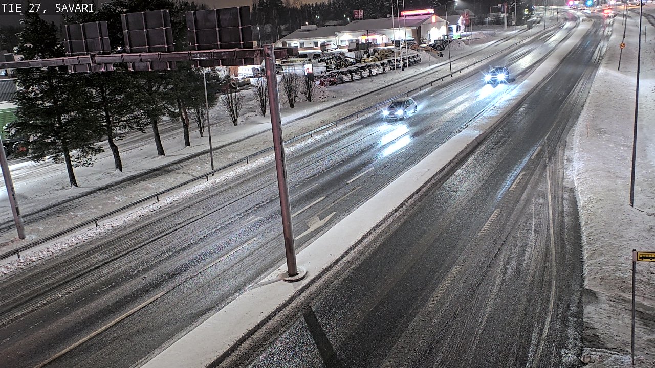 Weather Camera Image Väg 27 Savari, Ylivieska, Pohjois-Pohjanmaa