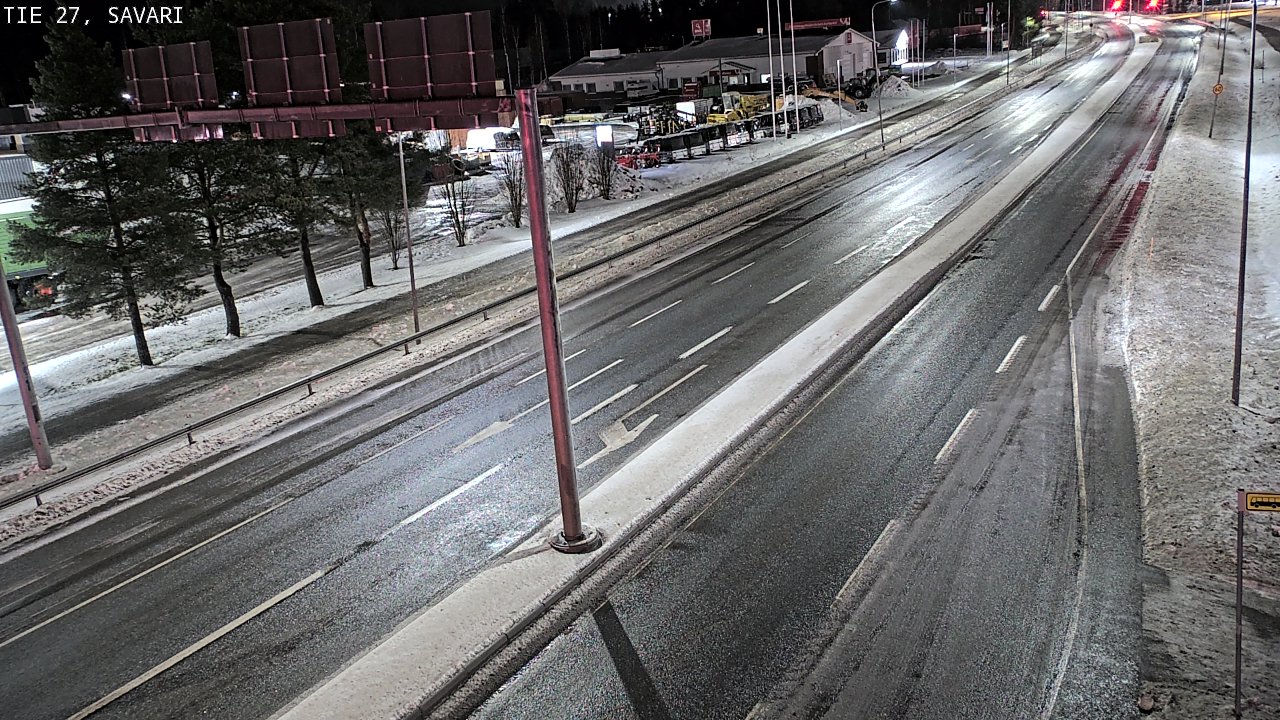 Weather Camera Image Väg 27 Savari, Ylivieska, Pohjois-Pohjanmaa