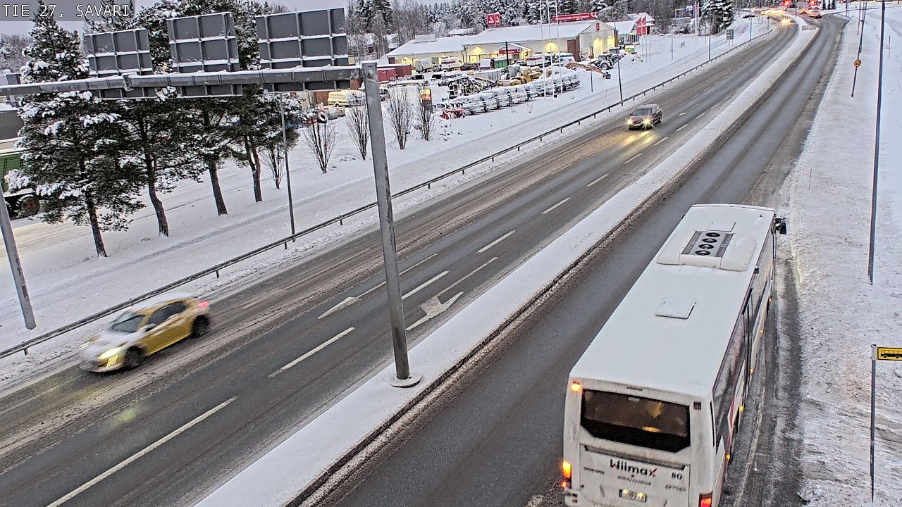 Weather Camera Image Väg 27 Savari, Ylivieska, Pohjois-Pohjanmaa