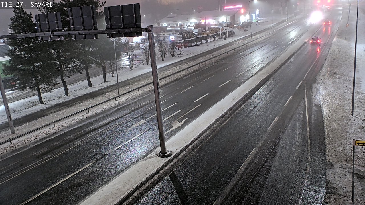 Weather Camera Image Väg 27 Savari, Ylivieska, Pohjois-Pohjanmaa