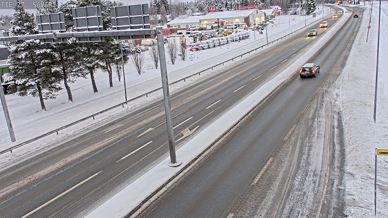 Weather Camera Image Väg 27 Savari, Ylivieska, Pohjois-Pohjanmaa