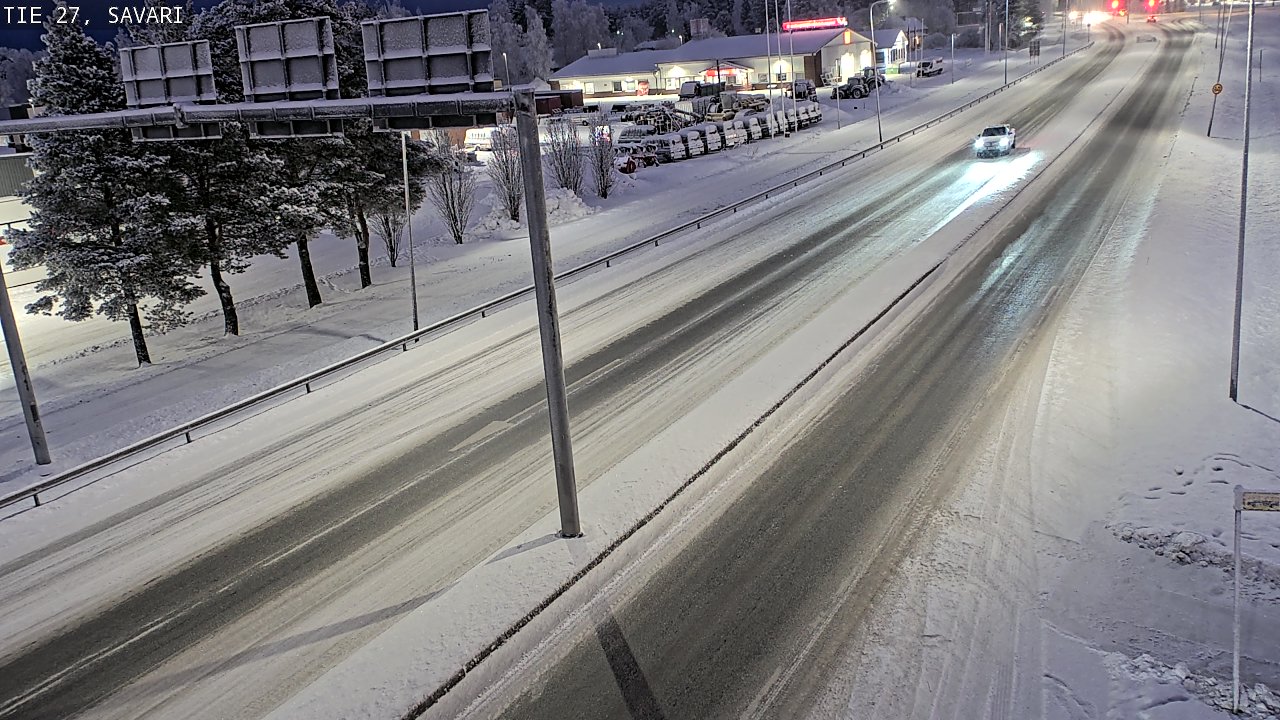 Weather Camera Image Väg 27 Savari, Ylivieska, Pohjois-Pohjanmaa