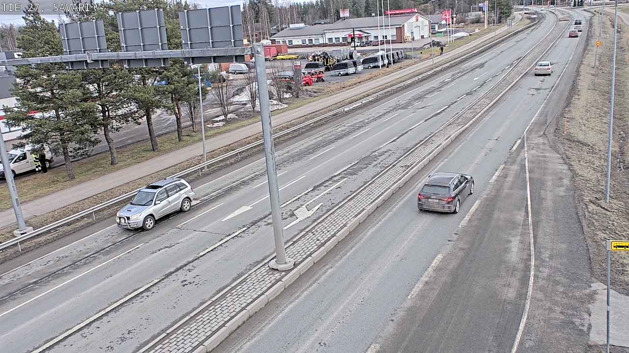 Weather Camera Image Väg 27 Savari, Ylivieska, Pohjois-Pohjanmaa