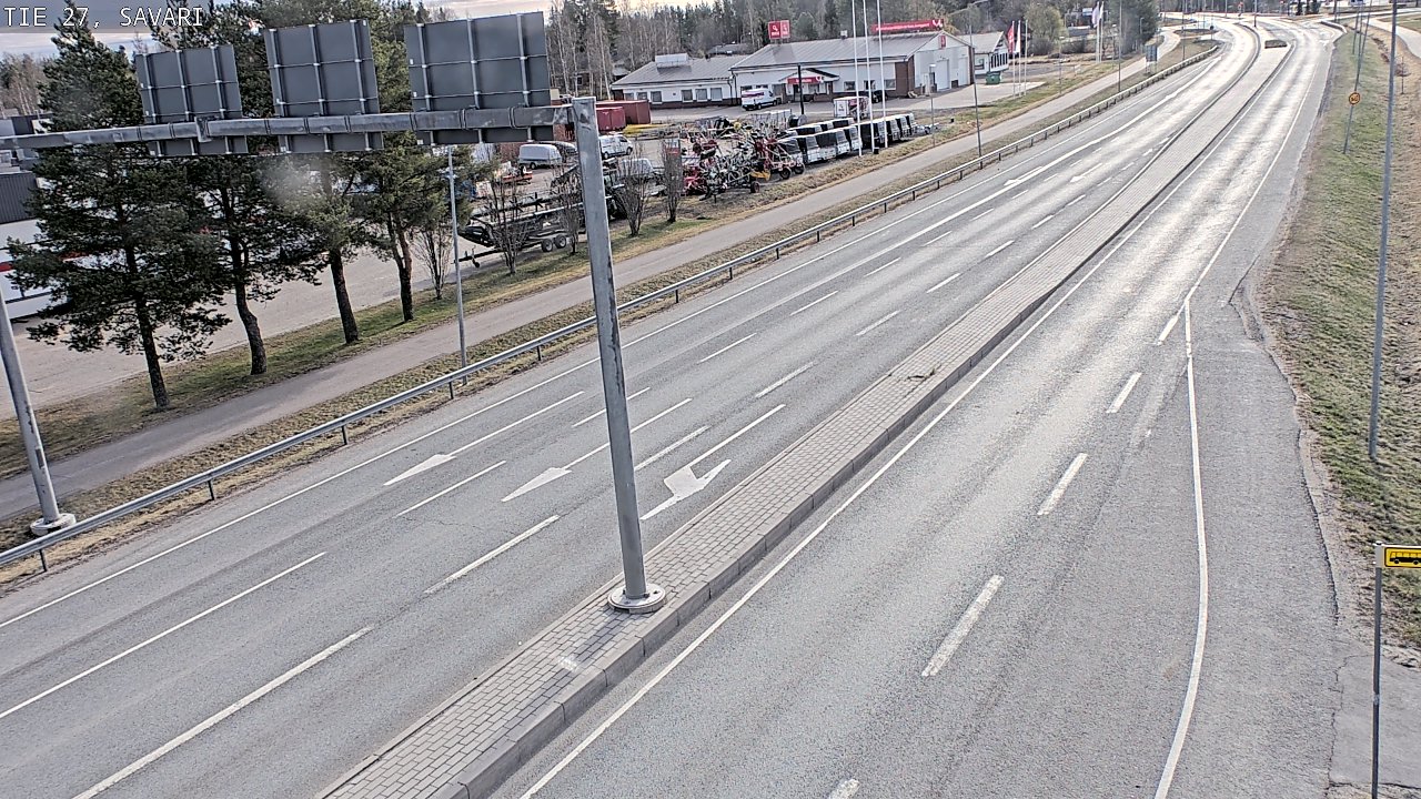 Weather Camera Image Väg 27 Savari, Ylivieska, Pohjois-Pohjanmaa