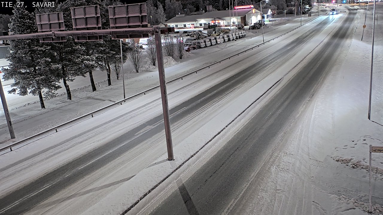 Weather Camera Image Väg 27 Savari, Ylivieska, Pohjois-Pohjanmaa
