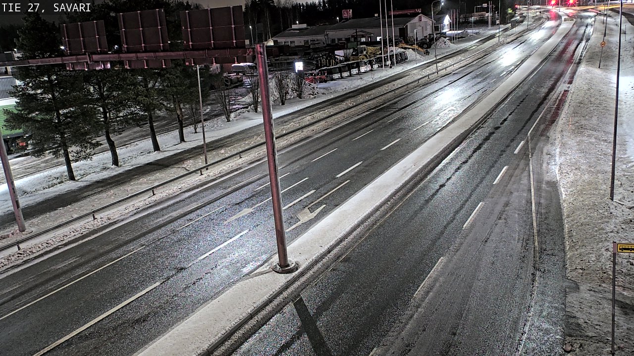 Weather Camera Image Väg 27 Savari, Ylivieska, Pohjois-Pohjanmaa
