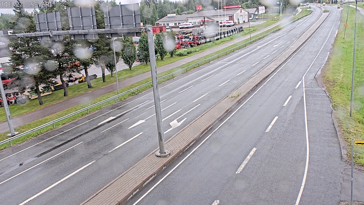 Weather Camera Image Väg 27 Savari, Ylivieska, Pohjois-Pohjanmaa