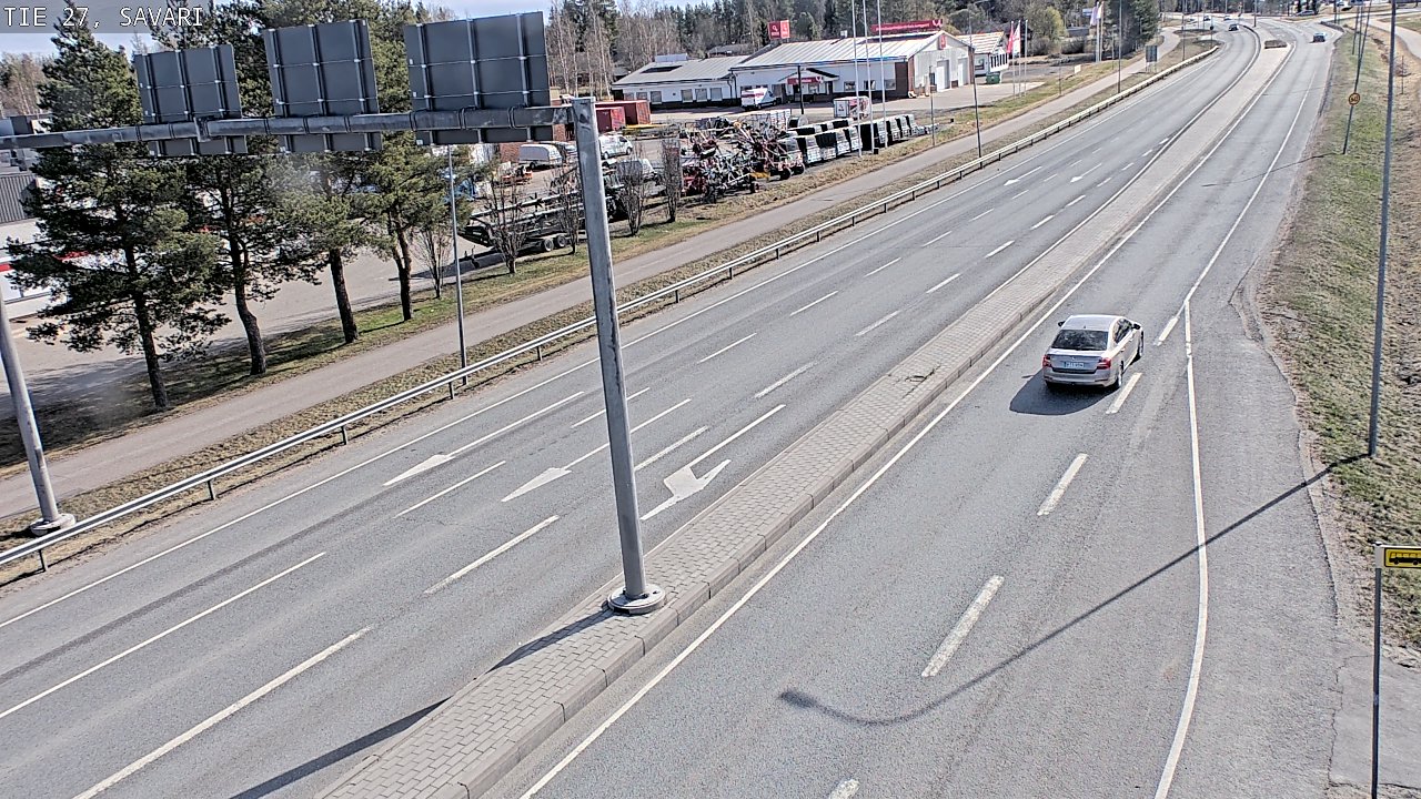Weather Camera Image Road 27 Savari, Ylivieska, Pohjois-Pohjanmaa