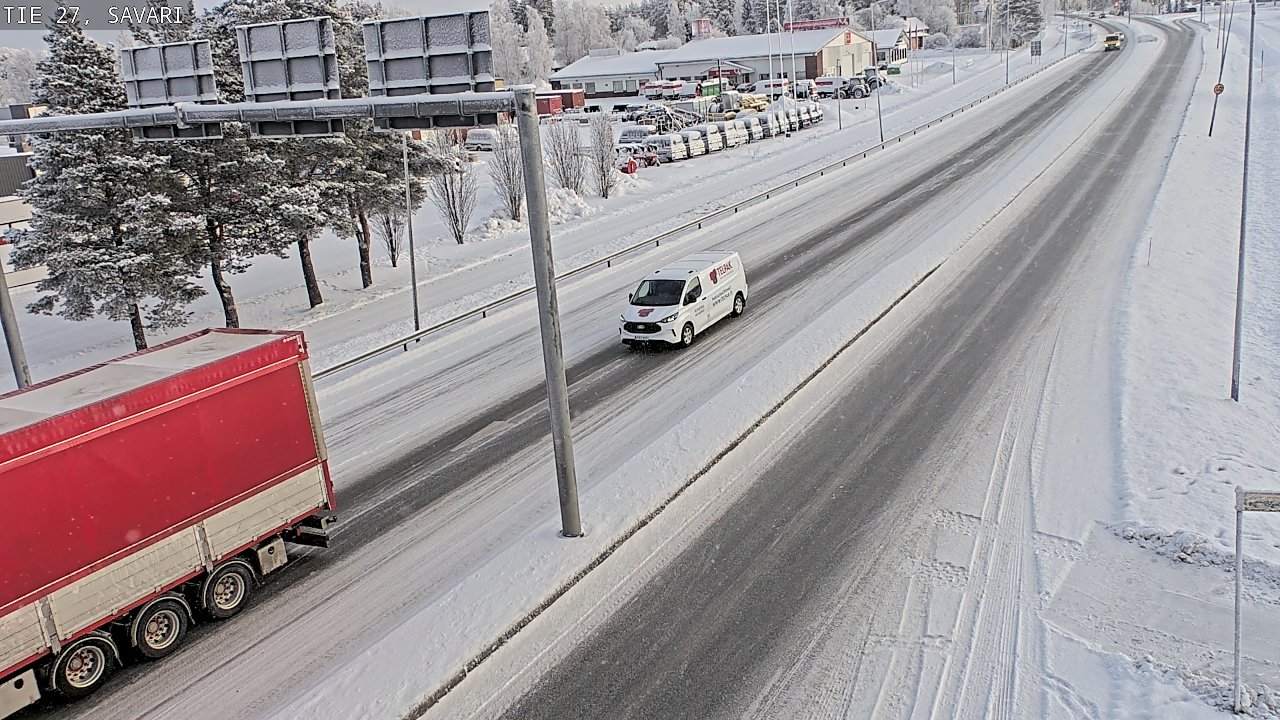 Weather Camera Image Road 27 Savari, Ylivieska, Pohjois-Pohjanmaa