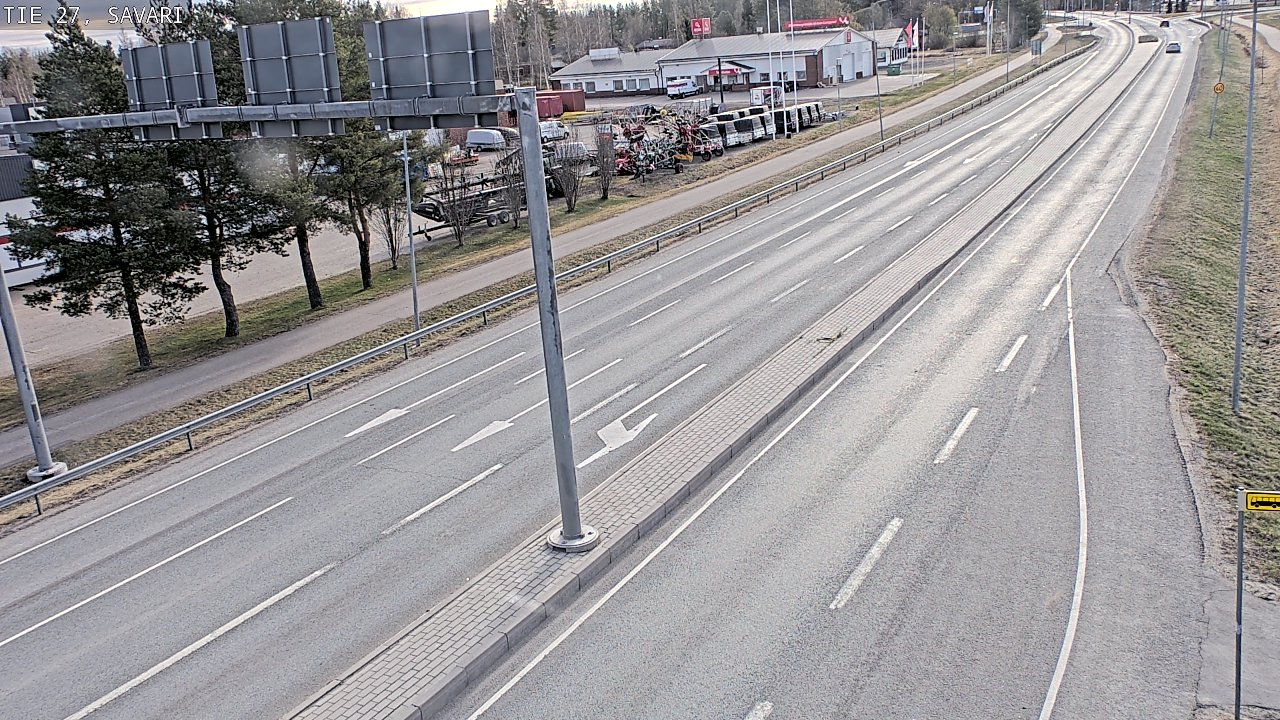Weather Camera Image Väg 27 Savari, Ylivieska, Pohjois-Pohjanmaa