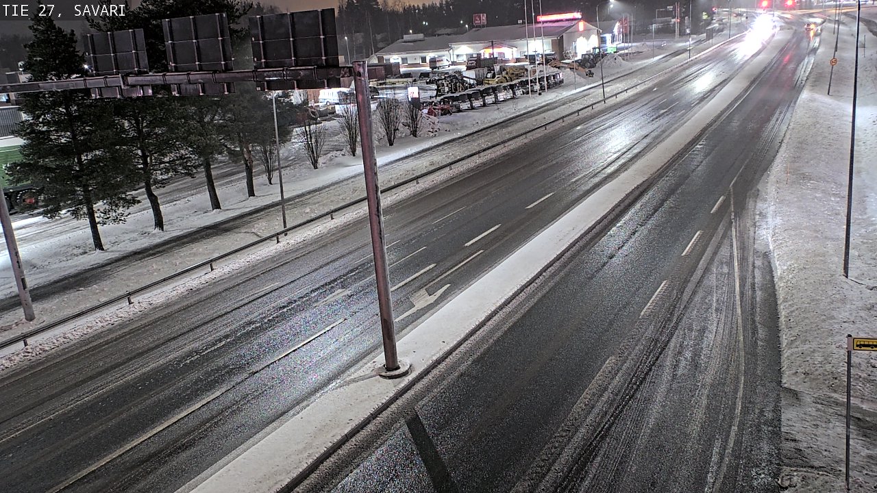 Weather Camera Image Väg 27 Savari, Ylivieska, Pohjois-Pohjanmaa