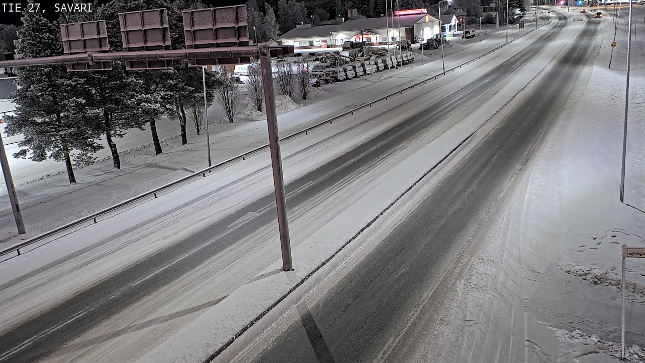 Weather Camera Image Väg 27 Savari, Ylivieska, Pohjois-Pohjanmaa
