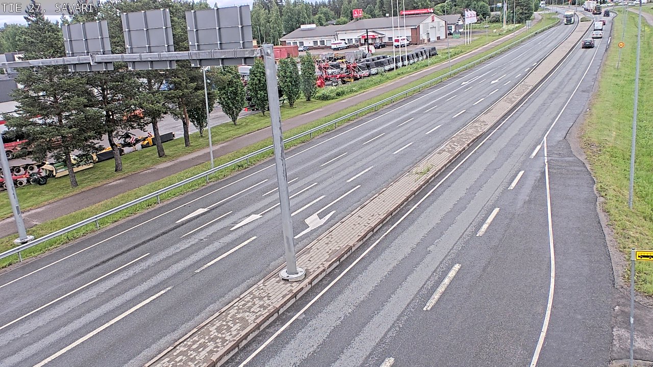 Weather Camera Image Road 27 Savari, Ylivieska, Pohjois-Pohjanmaa
