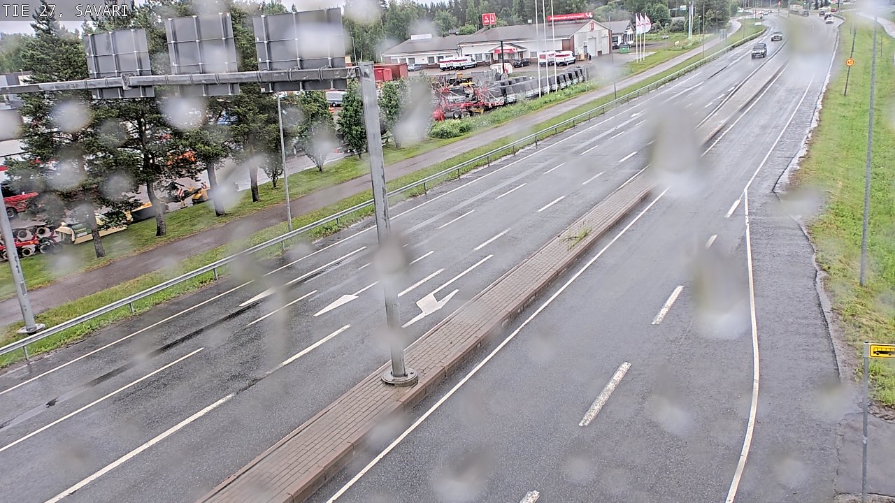 Weather Camera Image Väg 27 Savari, Ylivieska, Pohjois-Pohjanmaa