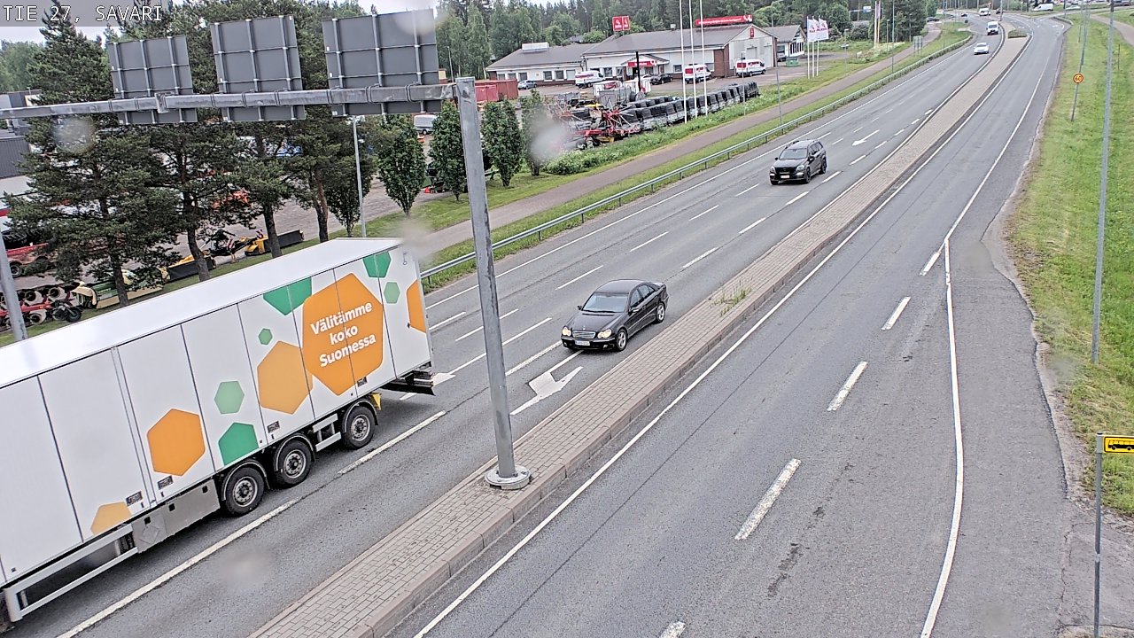 Kelikamerat Kuva Tie 27 Savari, Ylivieska, Pohjois-Pohjanmaa