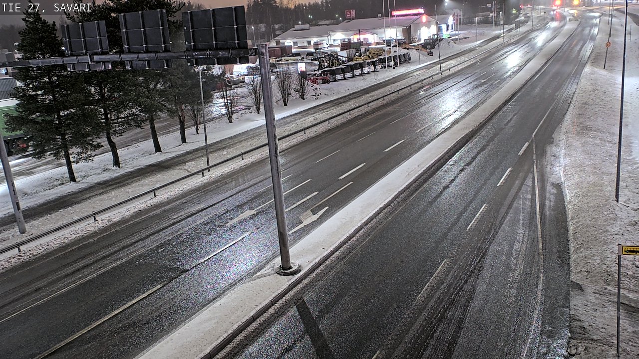 Weather Camera Image Väg 27 Savari, Ylivieska, Pohjois-Pohjanmaa