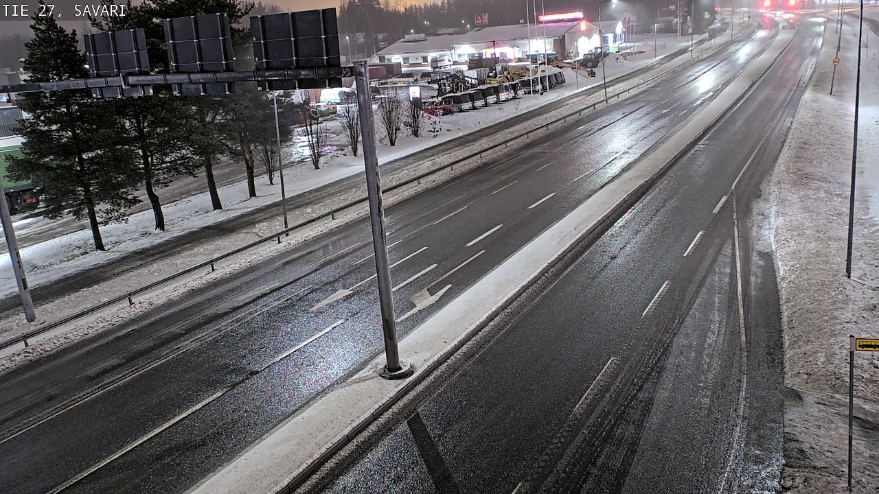 Weather Camera Image Väg 27 Savari, Ylivieska, Pohjois-Pohjanmaa