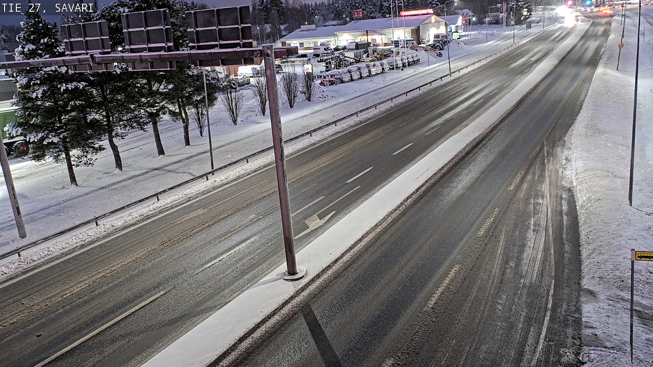 Weather Camera Image Väg 27 Savari, Ylivieska, Pohjois-Pohjanmaa