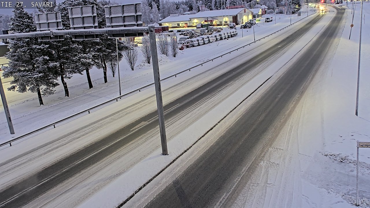 Weather Camera Image Väg 27 Savari, Ylivieska, Pohjois-Pohjanmaa