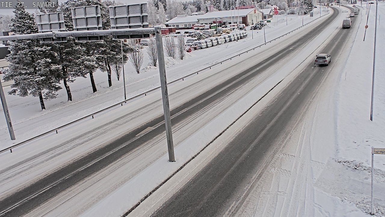Weather Camera Image Road 27 Savari, Ylivieska, Pohjois-Pohjanmaa