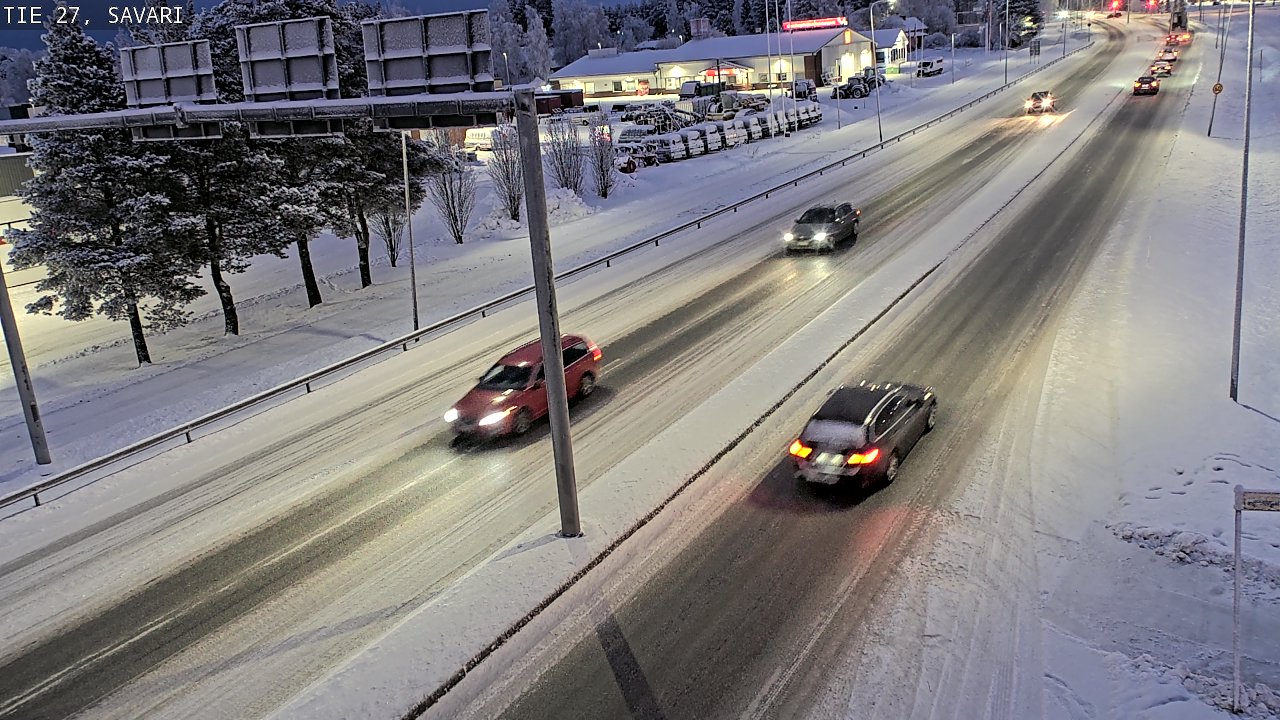 Weather Camera Image Väg 27 Savari, Ylivieska, Pohjois-Pohjanmaa