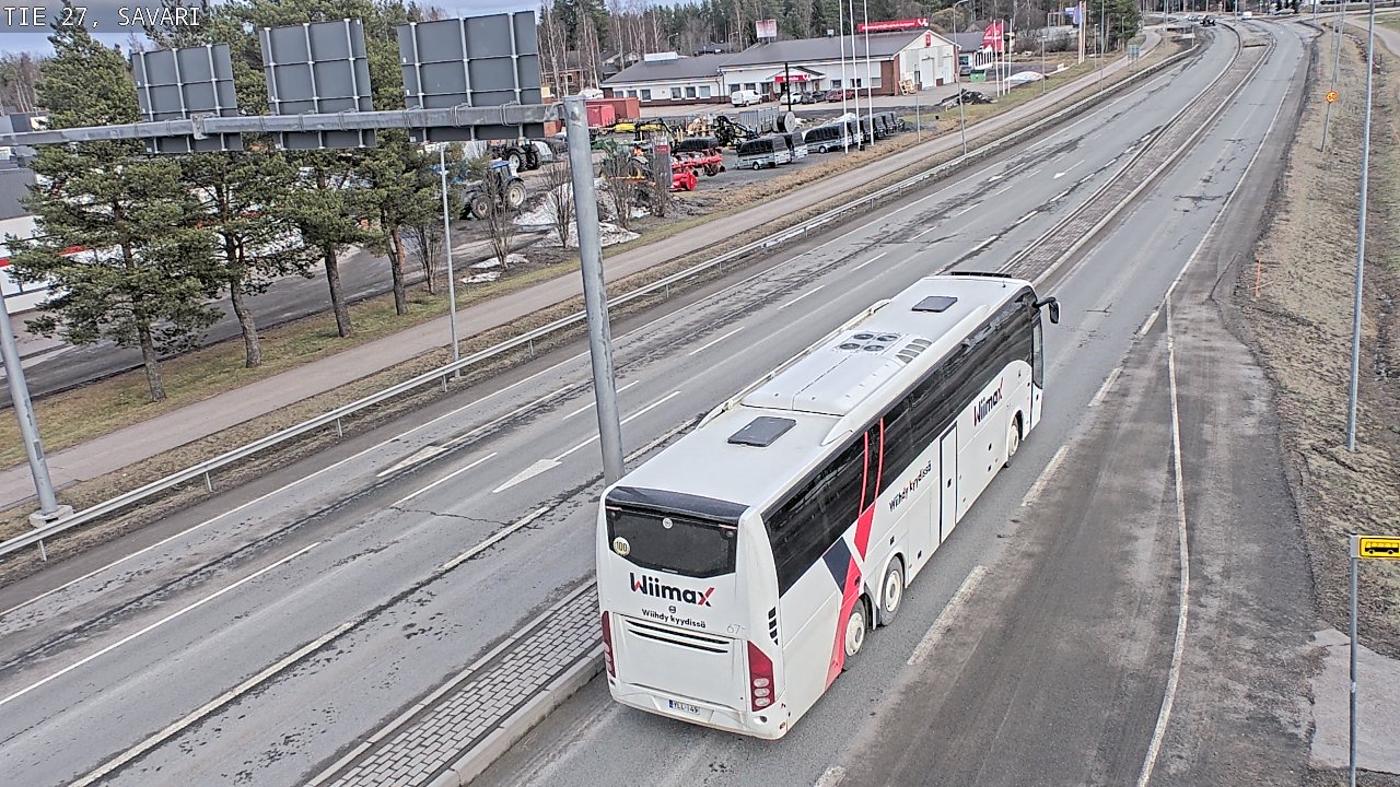 Weather Camera Image Road 27 Savari, Ylivieska, Pohjois-Pohjanmaa