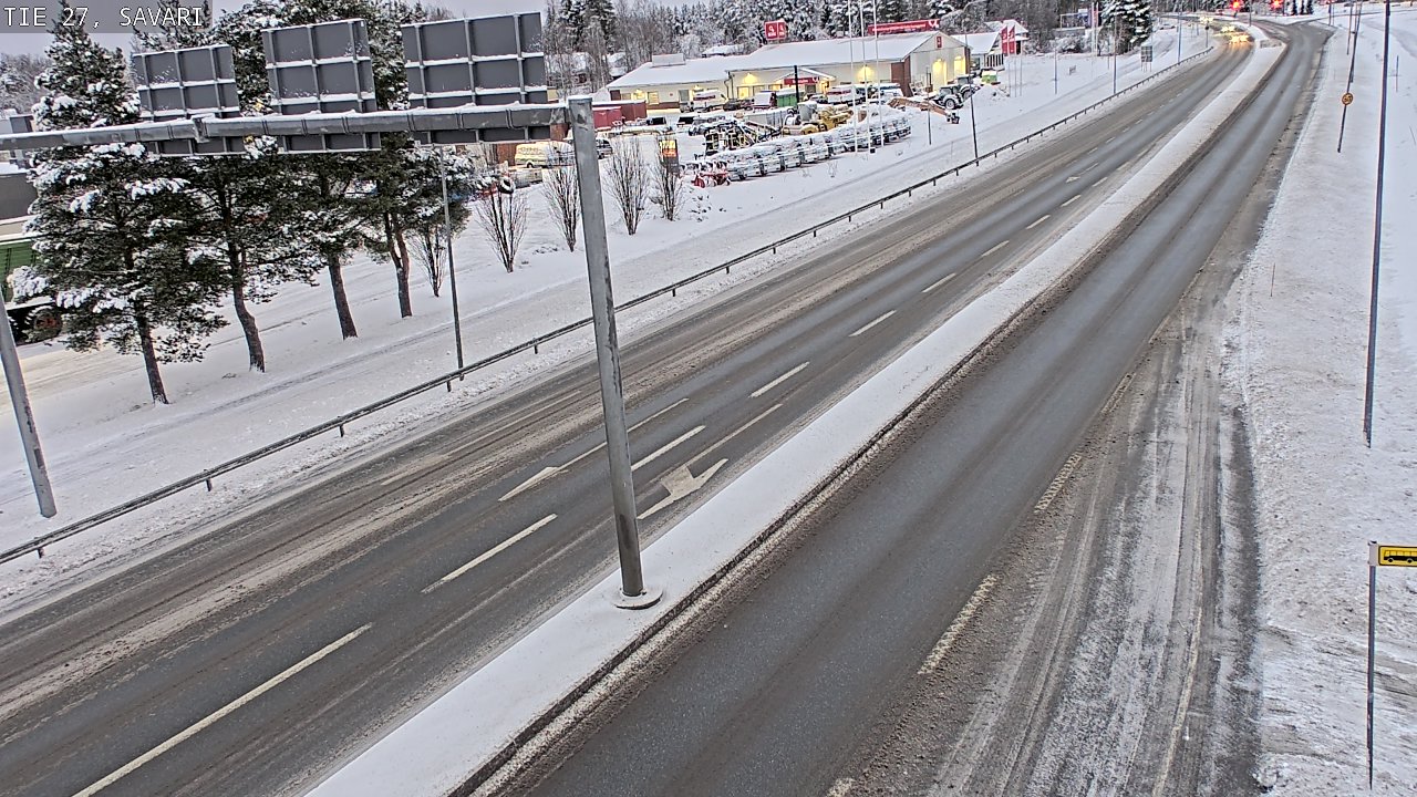 Weather Camera Image Väg 27 Savari, Ylivieska, Pohjois-Pohjanmaa