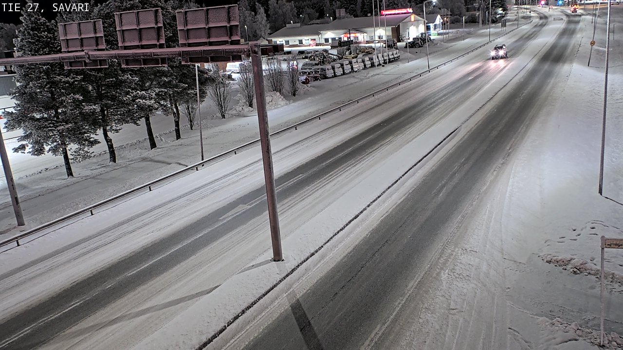 Weather Camera Image Väg 27 Savari, Ylivieska, Pohjois-Pohjanmaa