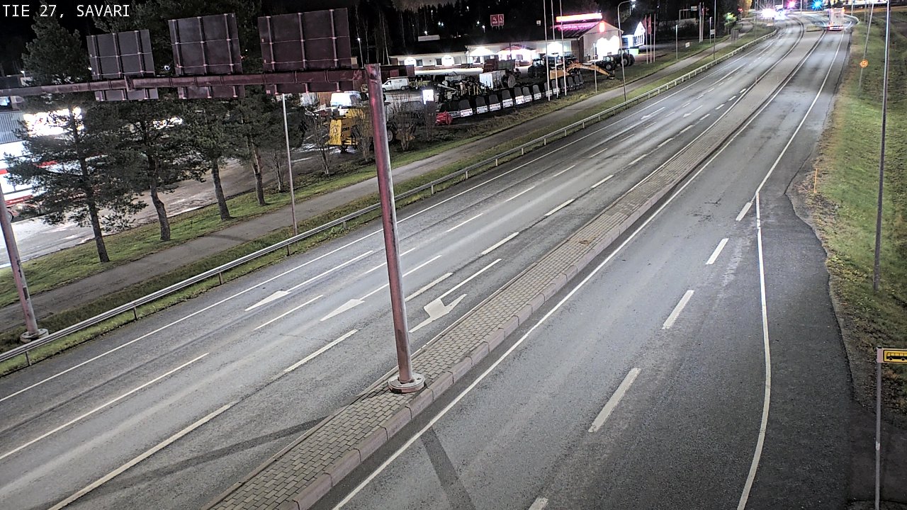 Kelikamerat Kuva Tie 27 Savari, Ylivieska, Pohjois-Pohjanmaa