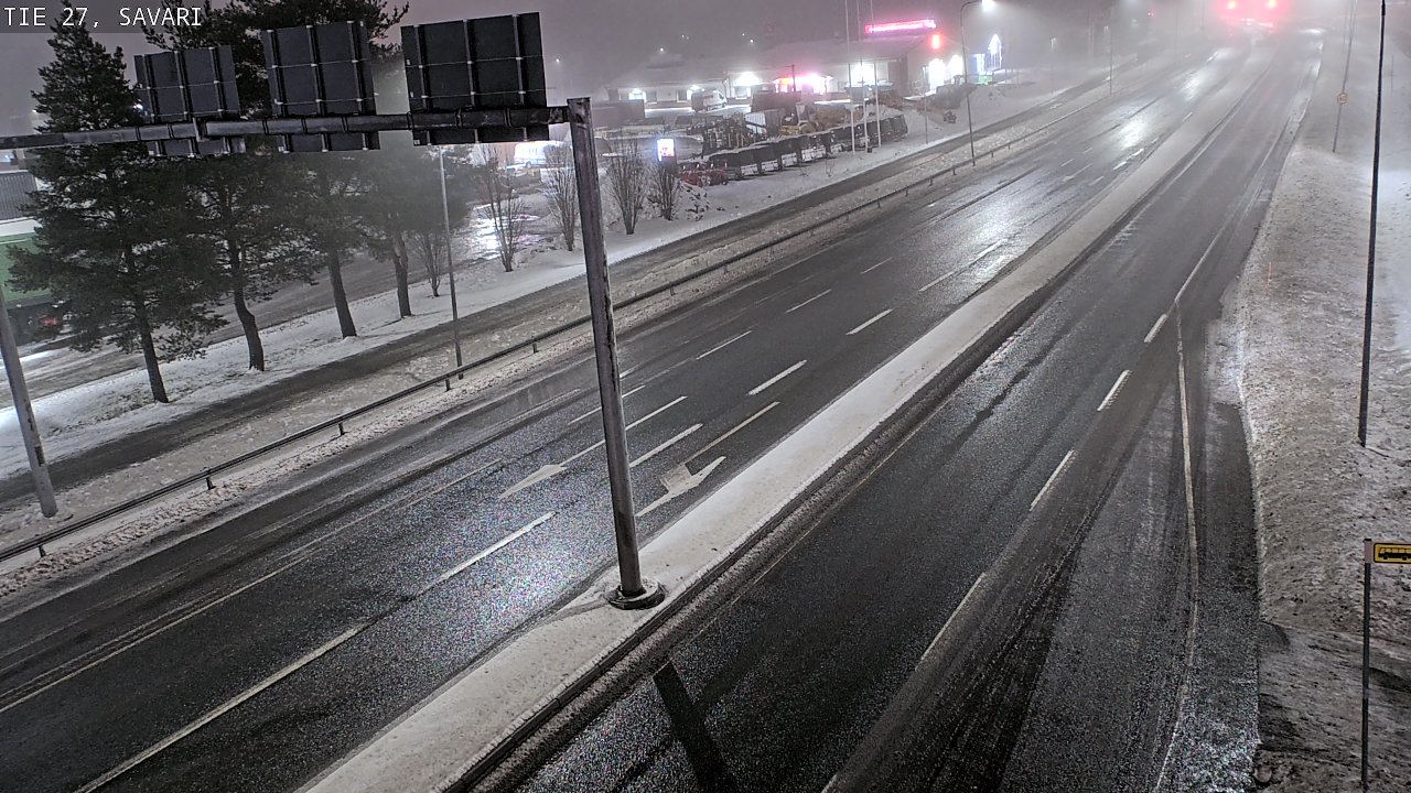 Weather Camera Image Väg 27 Savari, Ylivieska, Pohjois-Pohjanmaa