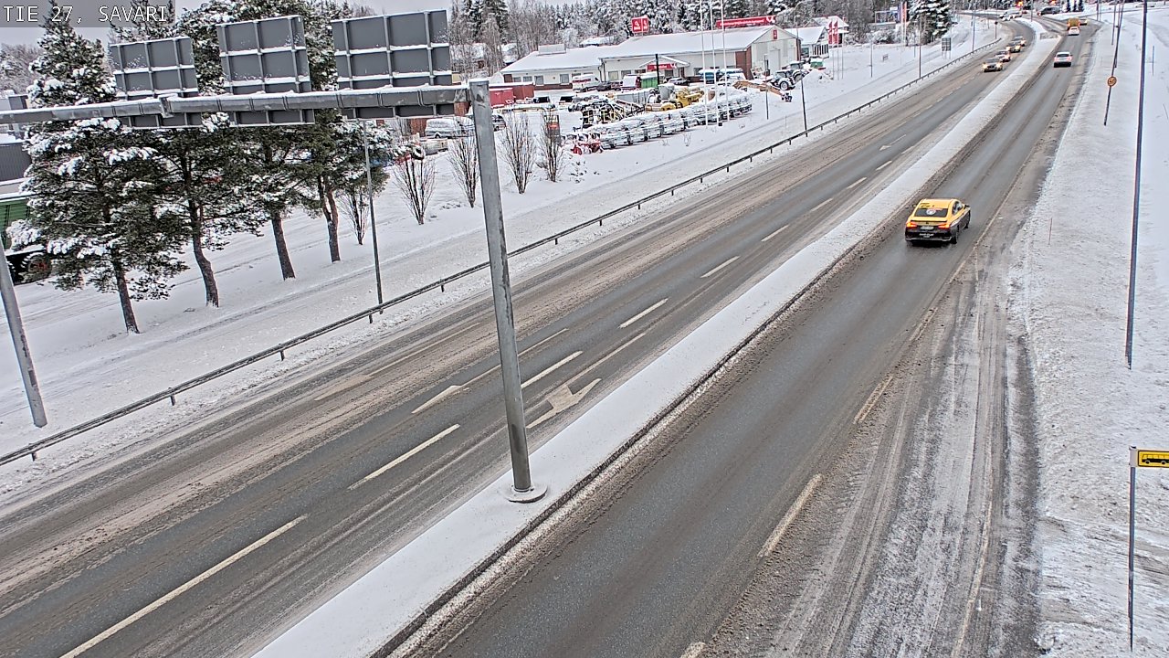 Weather Camera Image Väg 27 Savari, Ylivieska, Pohjois-Pohjanmaa