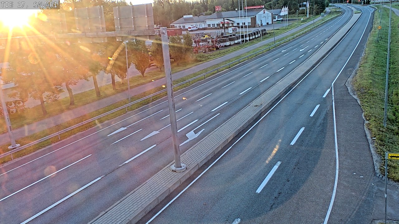 Kelikamerat Kuva Tie 27 Savari, Ylivieska, Pohjois-Pohjanmaa