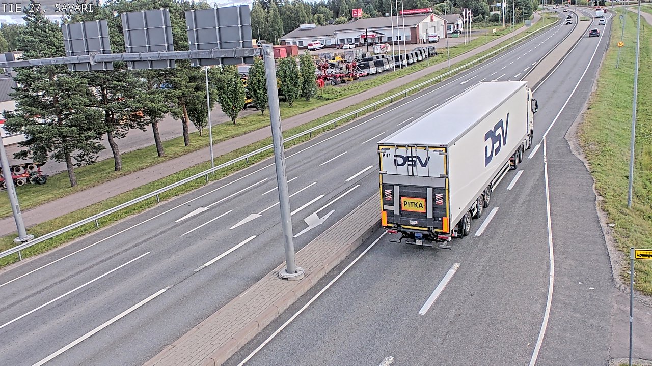 Kelikamerat Kuva Tie 27 Savari, Ylivieska, Pohjois-Pohjanmaa
