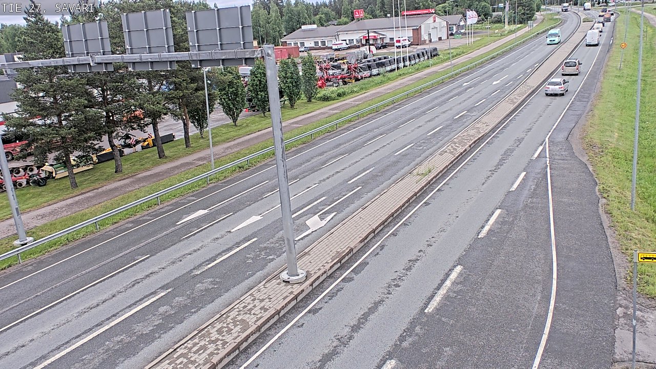 Weather Camera Image Road 27 Savari, Ylivieska, Pohjois-Pohjanmaa