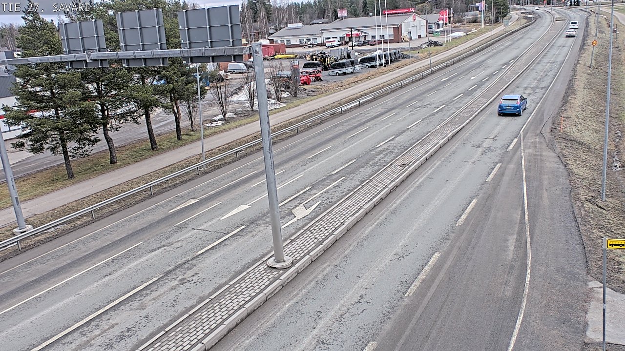 Weather Camera Image Väg 27 Savari, Ylivieska, Pohjois-Pohjanmaa