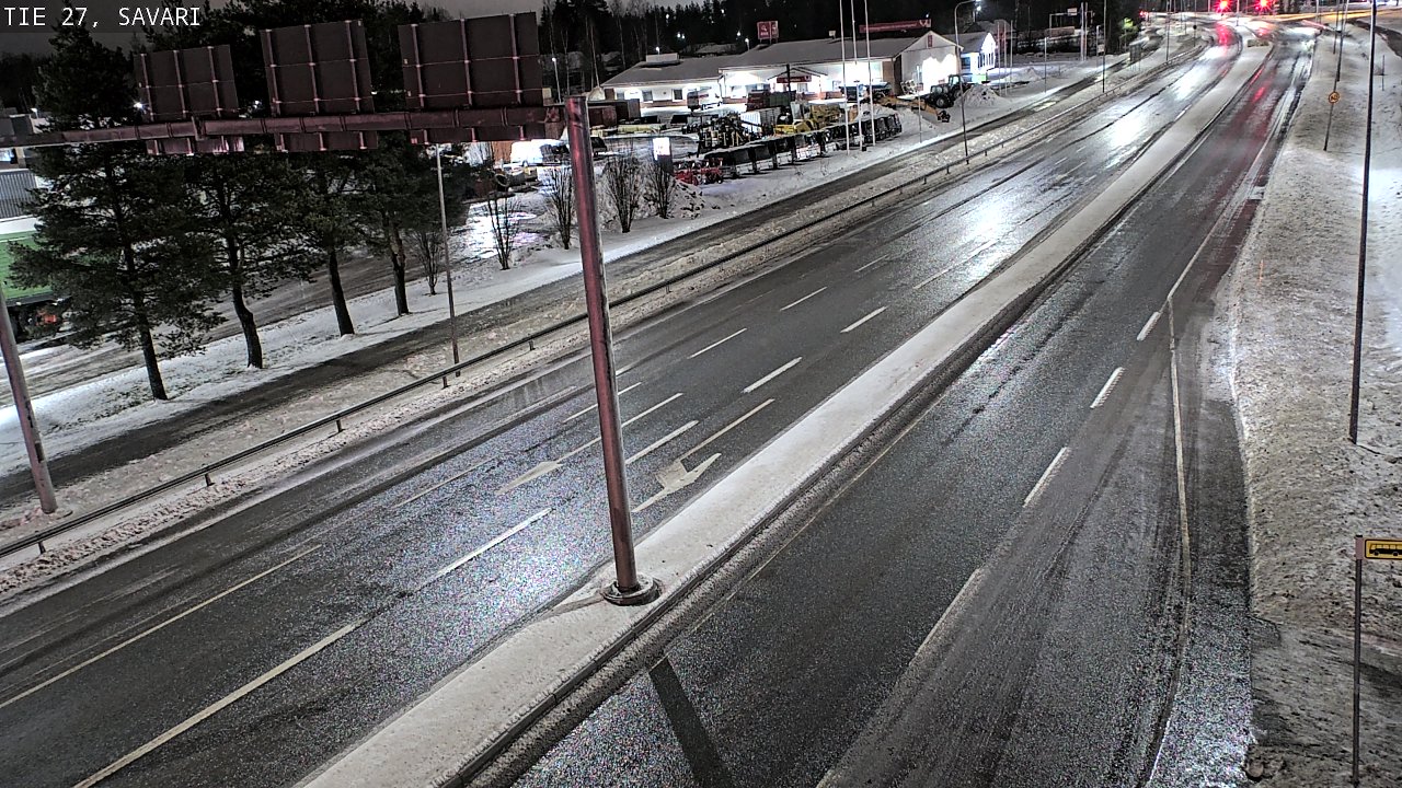 Weather Camera Image Väg 27 Savari, Ylivieska, Pohjois-Pohjanmaa