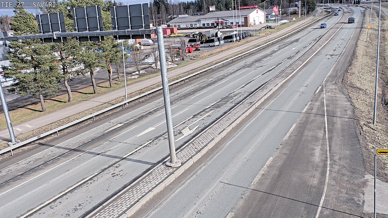 Weather Camera Image Väg 27 Savari, Ylivieska, Pohjois-Pohjanmaa