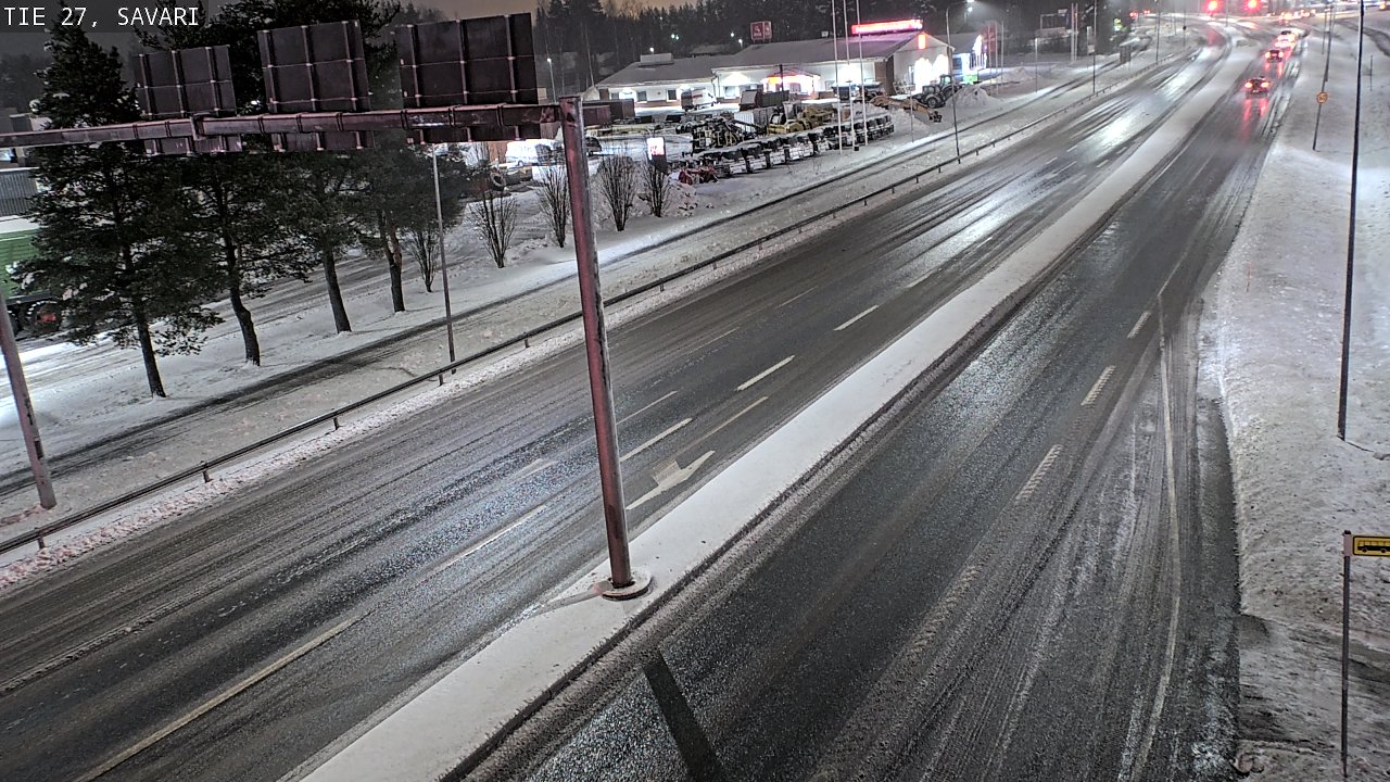 Weather Camera Image Väg 27 Savari, Ylivieska, Pohjois-Pohjanmaa