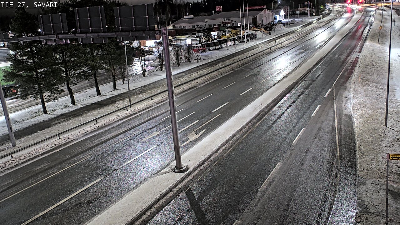 Weather Camera Image Väg 27 Savari, Ylivieska, Pohjois-Pohjanmaa